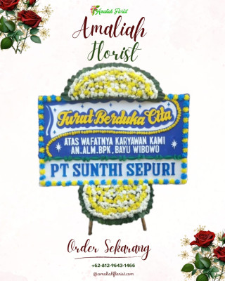 Papan Bunga Duka di Mayau