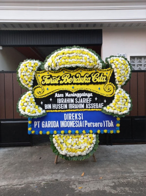 Papan Bunga Duka di Mayau